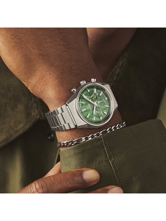 Timex Timex Zegarek TW2W33600 Srebrny