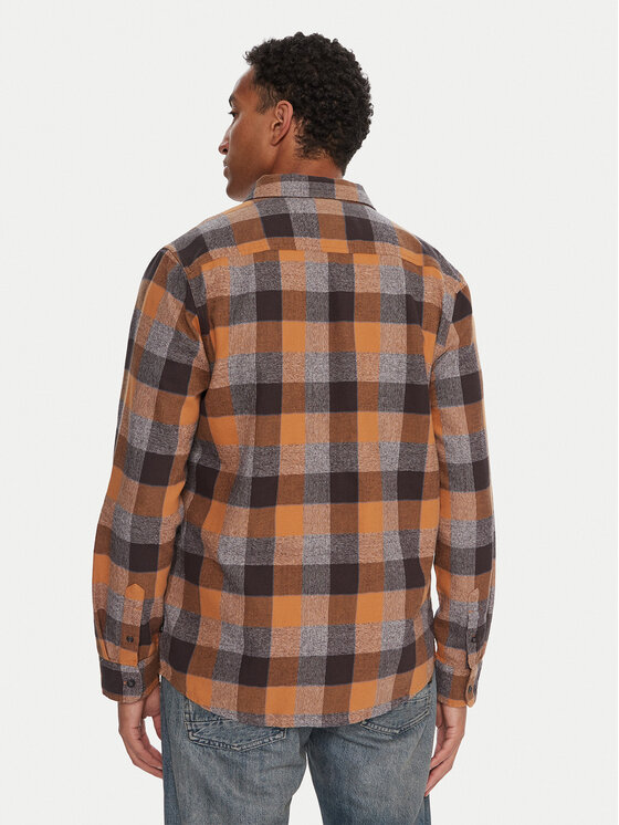 Quiksilver Quiksilver Košile Motherfly Plaid EQYWT04642 Šedá Regular Fit