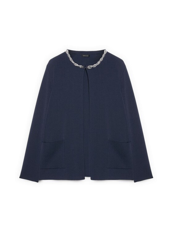 Fiorella Rubino Fiorella Rubino Maglione M107L008381N034 Blu A-Line Fit