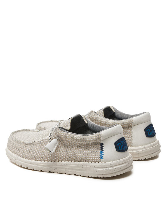 Hey Dude Hey Dude Scarpe basse Wally Sport Mesh 40403-100 Écru