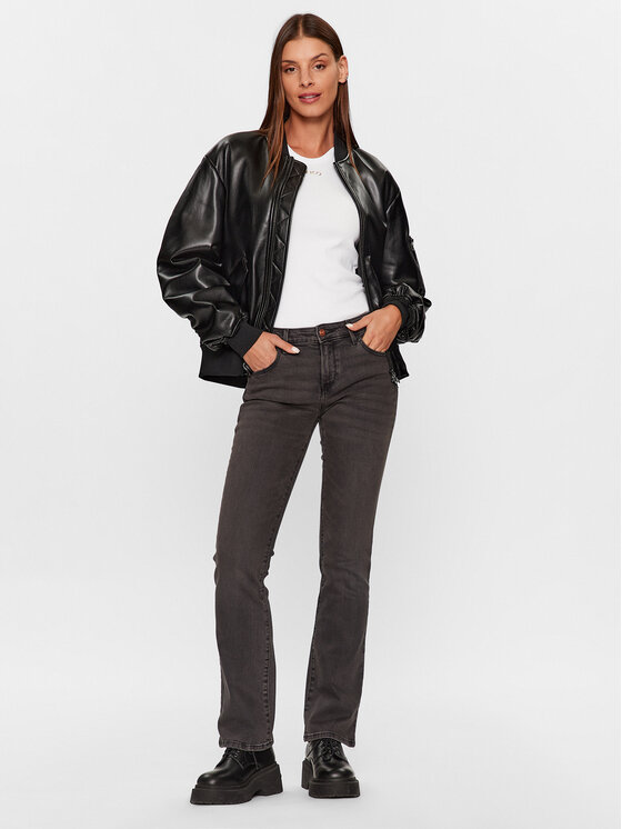 Wrangler Wrangler Дънки 112342795 Сив Bootcut Fit