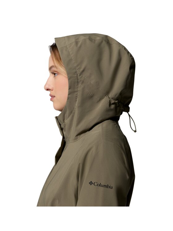 Columbia Columbia Kurtka outdoor 215472 Zielony Regular Fit