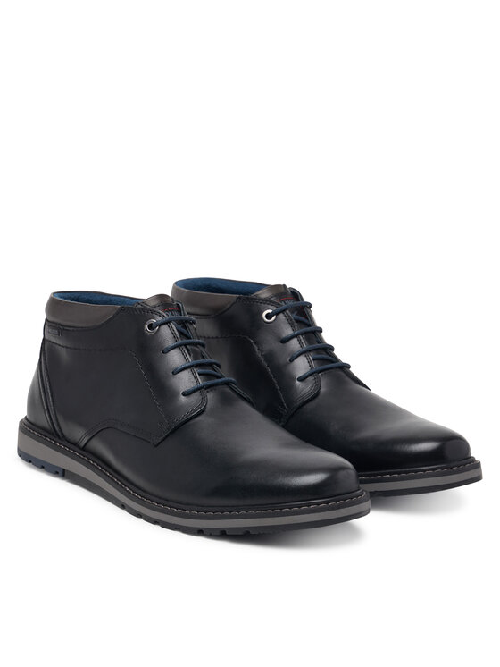 Pikolinos Pikolinos Šnurovacia obuv Berna M8J-8059C1 Čierna