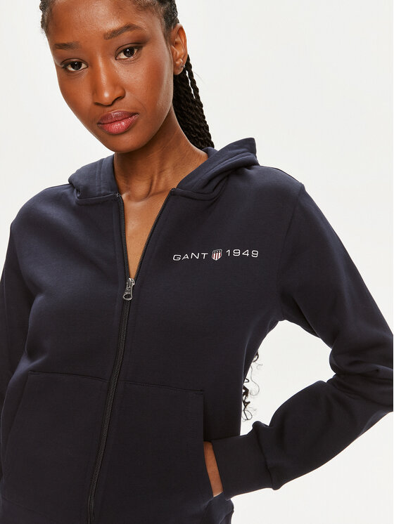Gant Gant Pulóver Archive Shield 4200755 Sötétkék Regular Fit