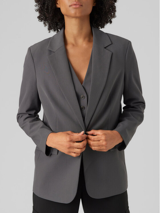 Vero Moda Vero Moda Піджак 10282655 Сірий Loose Fit