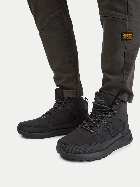 G-STAR G-Star Raw Μποτίνια CEO-MAURITS-01 Μαύρο