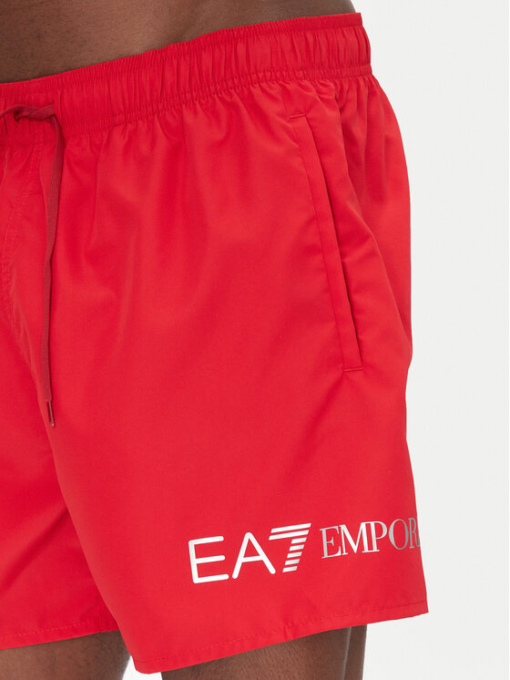 EA7 Emporio Armani EA7 Emporio Armani Szorty kąpielowe 7M000519 AF13049 M5023 Czerwony Regular Fit