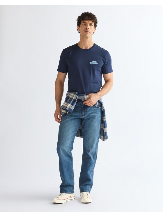 Wrangler Wrangler Jeansy FRONTIER Niebieski Loose Fit