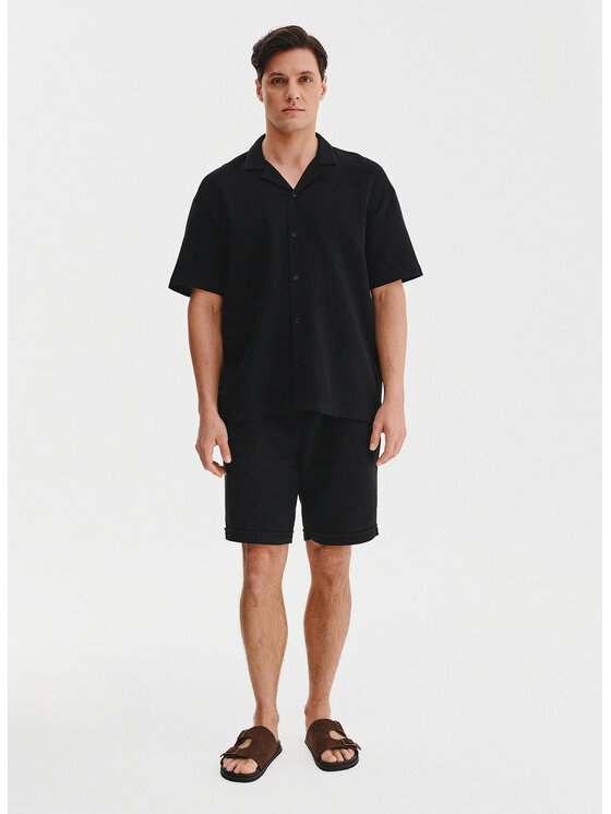 Pako Lorente Pako Lorente Koszula P25SF-1K-009 Czarny Classic Fit