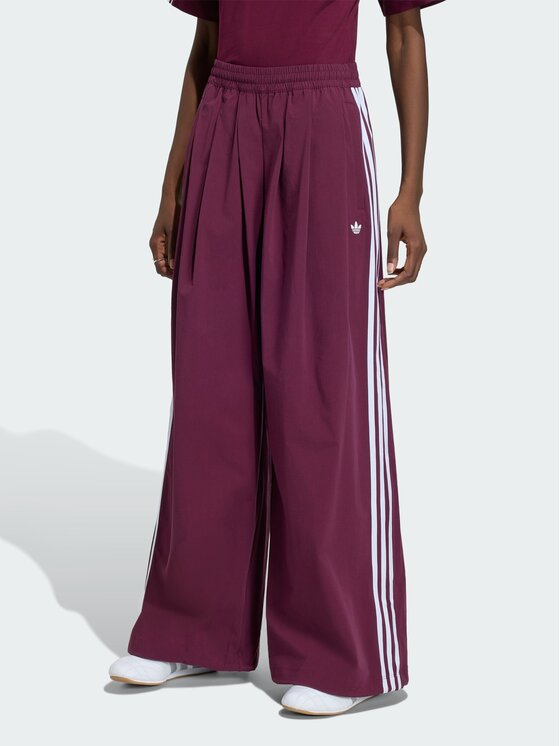 adidas adidas Spodnie dresowe 161967 Czerwony Oversize