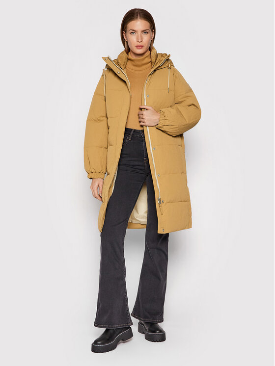 Lee Lee Giubbotto invernale Puffer L56IXWSZ 112140312 Marrone Relaxed Fit