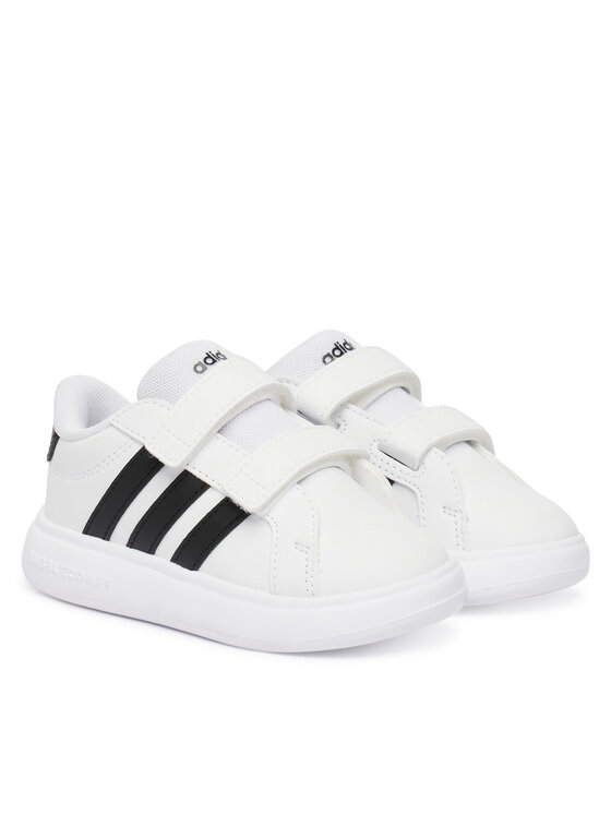 adidas adidas Sneakersy Grand Court 3.0 Bubble Shoes Infants JS4906 Bílá