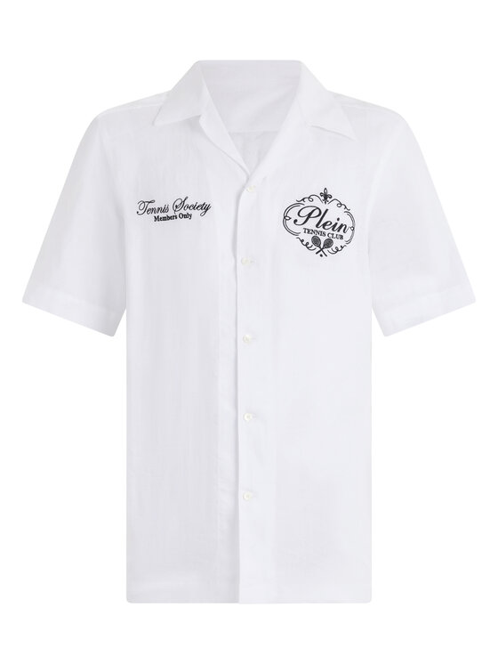 PHILIPP PLEIN PHILIPP PLEIN Koszula 30489 Biały Regular Fit