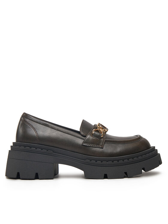 TWINSET TWINSET Loafersy 242TGT114 Hnědá