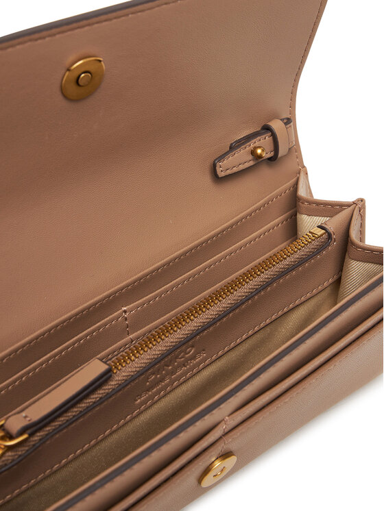 PINKO PINKO Käekott Love Tiny Brids Wallet C AI 25-26 PCPL 103765 A0F1 Beež