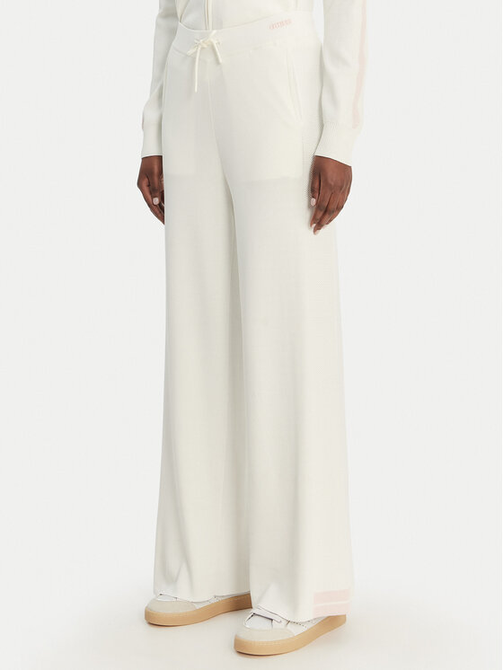 Guess Guess Pantaloni in maglia V6GB06 Z0651 Bianco Regular Fit