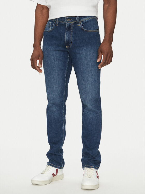 Mustang Džínsy Washington 1013976 Tmavomodrá Regular Fit