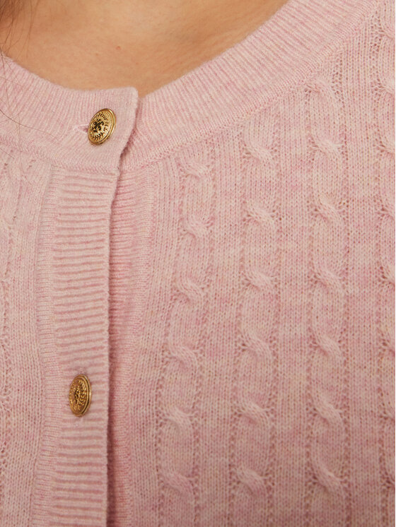 Tommy Hilfiger Tommy Hilfiger Strickjacke WW0WW43958 Rosa Regular Fit