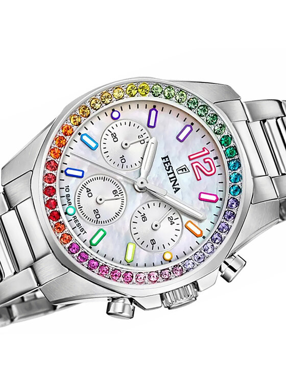 Festina Festina Ρολόι F20606-2 Ασημί
