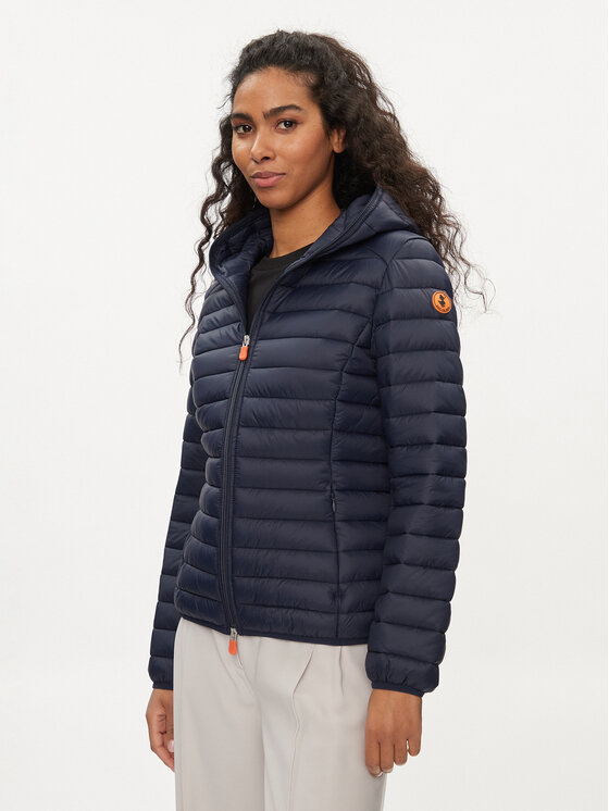 Save The Duck Save The Duck Преходно яке D33620W GIGA01 Тъмносин Regular Fit