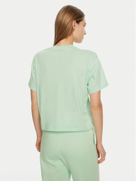 Guess Jeans Guess Jeans T-shirt W4YI05 K8HM0 Verde Regular Fit
