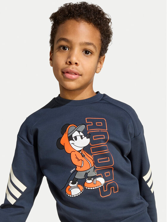 adidas adidas Trenerka Disney Mickey Mouse JM0824 Tamnoplava Regular Fit
