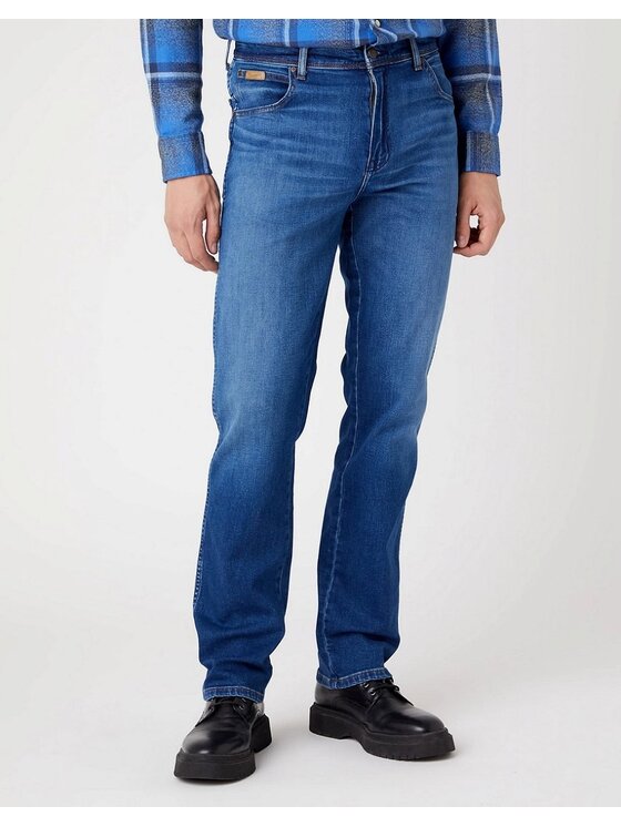 Wrangler Wrangler Jeans TEXAS Blu Straight Fit