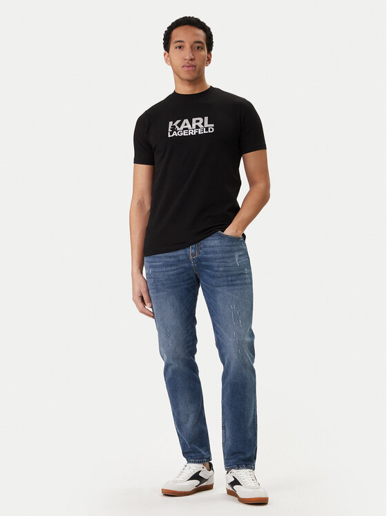 KARL LAGERFELD KARL LAGERFELD Jeansy 265508 562850 Modrá Slim Fit