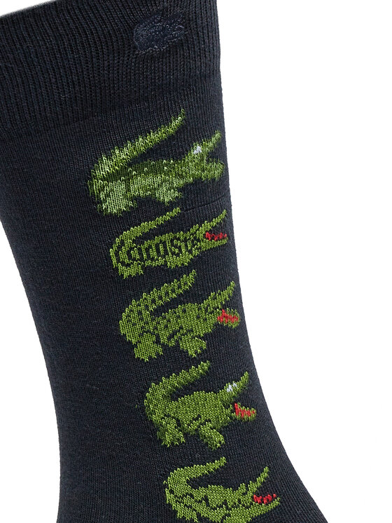 Lacoste Lacoste 2er-Set hohe Herrensocken RA1513 Dunkelblau