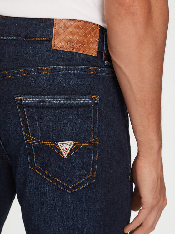 Guess Guess Farmer M4BAN1 D5GN2 Sötétkék Skinny Fit