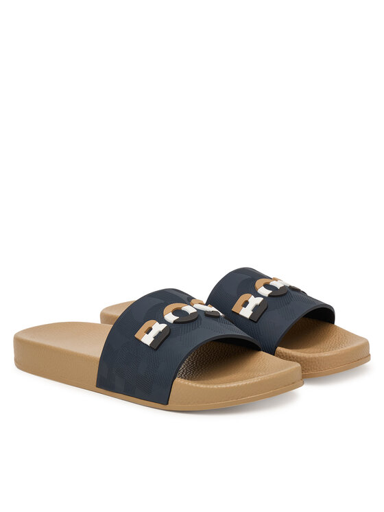 BOSS BOSS Pantoletten J52800 S Dunkelblau