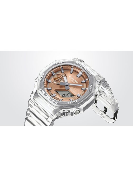 Casio Casio Zegarek GA-2100BM-7A5ER Przezroczysty