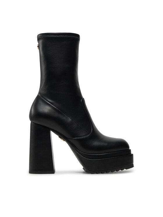 Buffalo Buffalo Μποτάκια May W Sock 1220030 Μαύρο