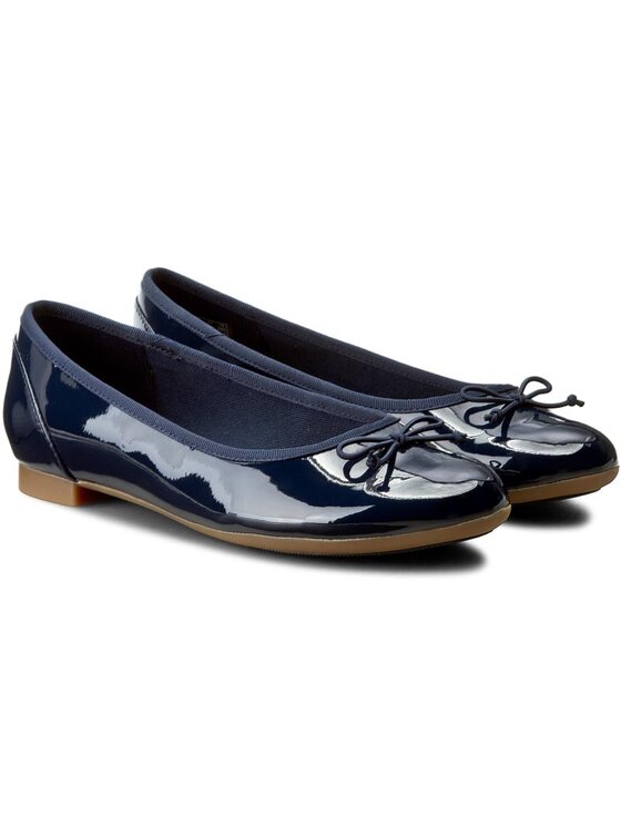 Clarks Ballerine Couture Bloom 261185194 Blu scuro Modivo