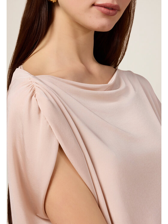 Oltre Oltre T-Shirt G398J004191N006 Różowy Regular Fit