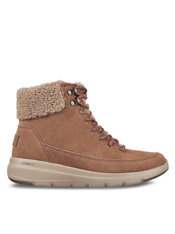 Skechers Skechers Kotníková obuv Glacial Ultra Woodlands 16677/BRN Hnědá