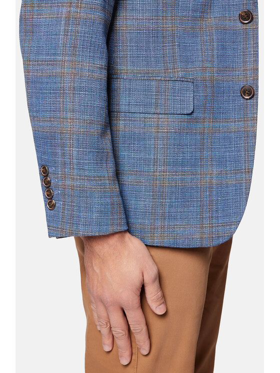Lancerto Lancerto Marynarka Easley MA131124000019 Niebieski Slim Fit