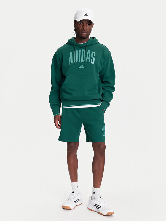 adidas adidas Majica dugih rukava Collegiate KC3873 Zelena Regular Fit