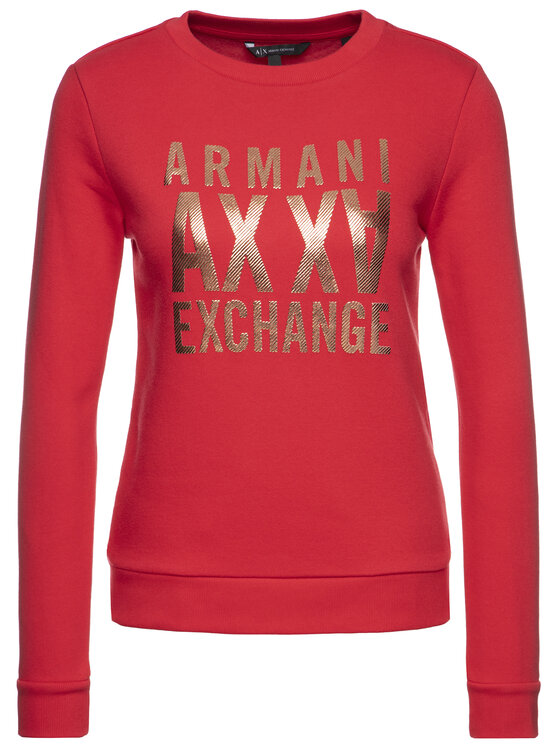 Armani Exchange Armani Exchange Sweatshirt 6GYM95 YJ44Z 1469 Rot Regular Fit