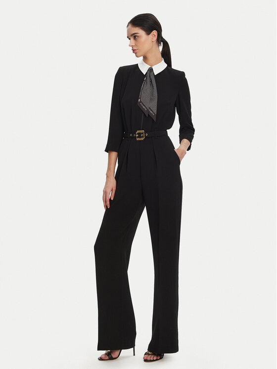 Elisabetta Franchi Elisabetta Franchi Kezeslábas TU-047-52E2 Fekete Regular Fit