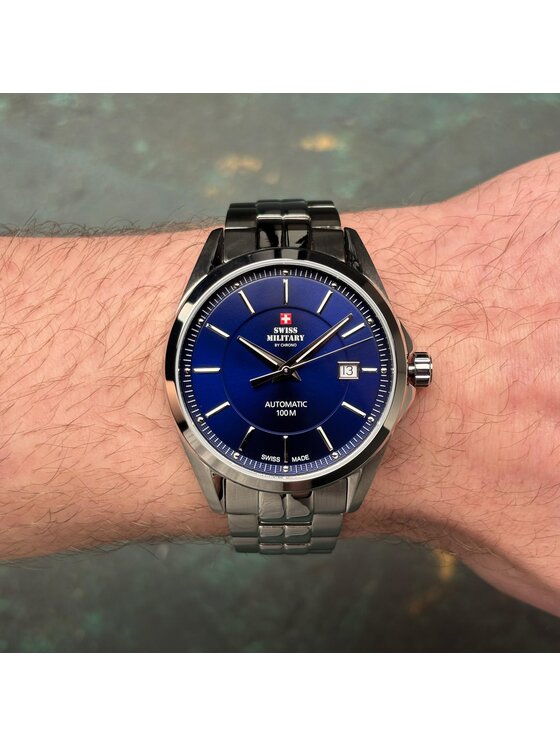 Swiss Military by Chrono Swiss Military by Chrono Hodinky SMA34085.03 Strieborná