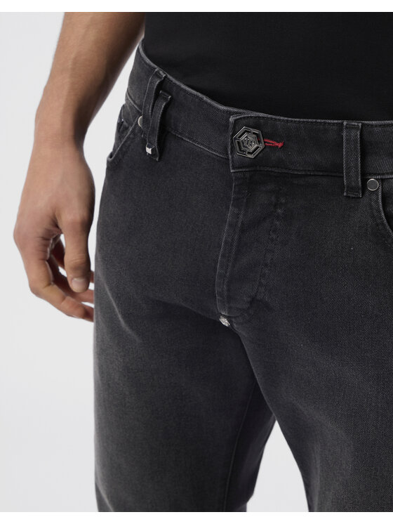 PHILIPP PLEIN PHILIPP PLEIN Jeansy 29789 Czarny Straight Leg