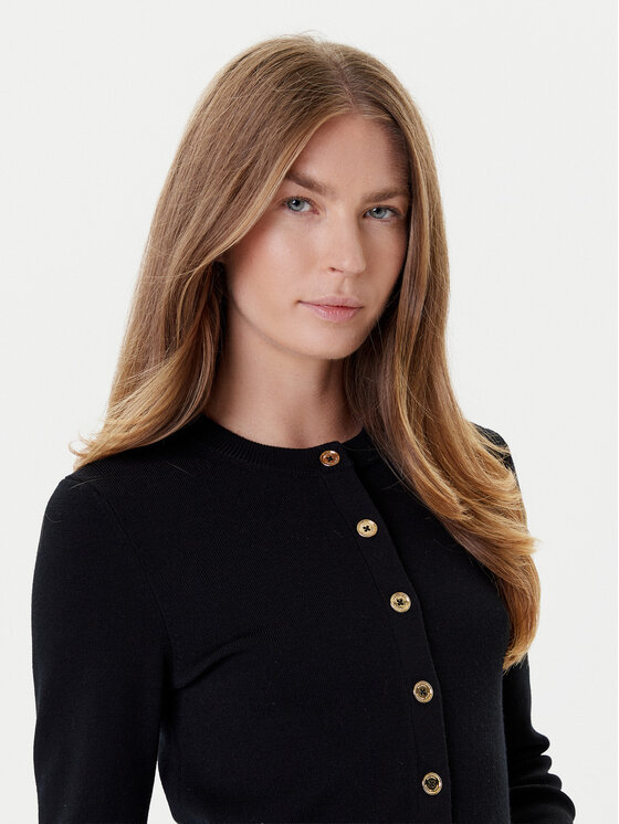 MICHAEL Michael Kors MICHAEL Michael Kors Kardiganas MT5617W4VR Juoda Slim Fit
