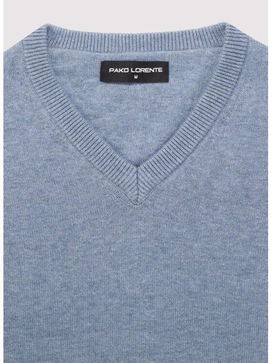 Pako Lorente Pako Lorente Sweter P25WB-2X-027 Niebieski Classic Fit