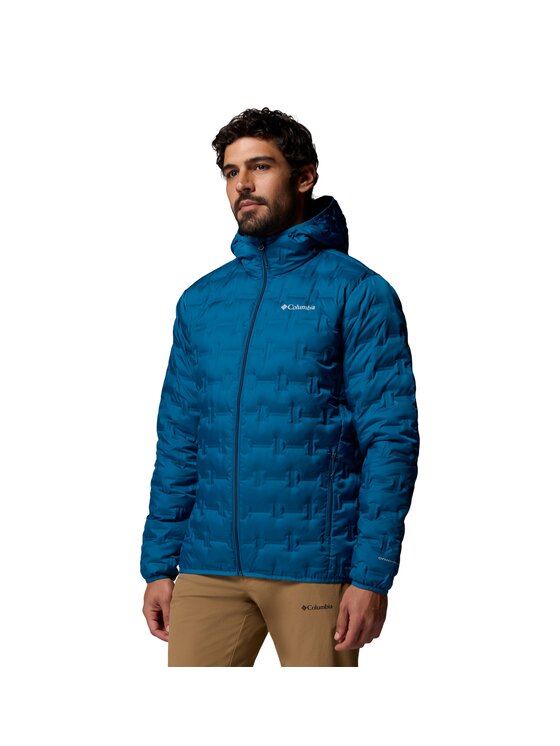 Columbia Columbia Kurtka puchowa 208622 Niebieski Regular Fit