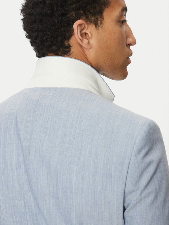 HUGO HUGO Costum Arti/Hesten232X 50540341 Albastru celest Extra Slim Fit