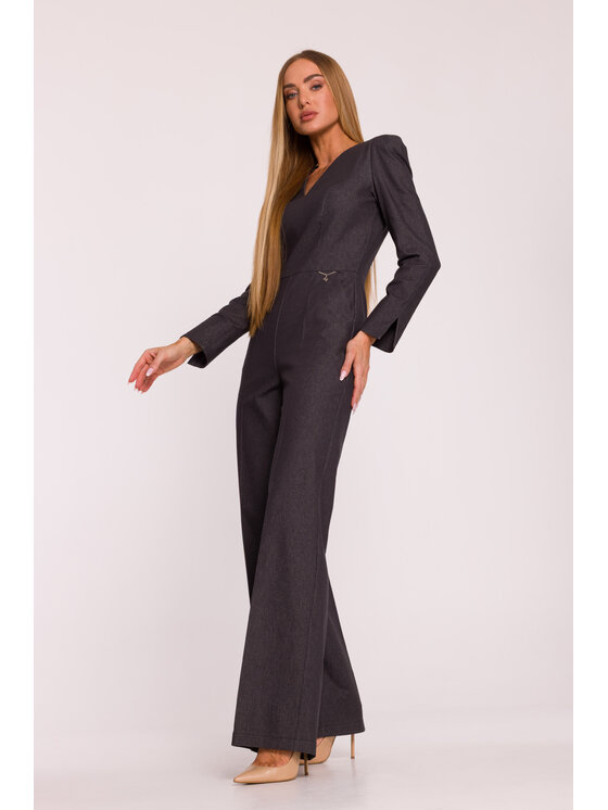 Made of Emotion Made of Emotion Kombinezon M883 Czarny Modern Fit