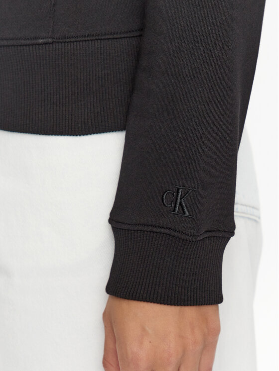 Calvin Klein Jeans Calvin Klein Jeans Pulóver J20J220254 Fekete Regular Fit