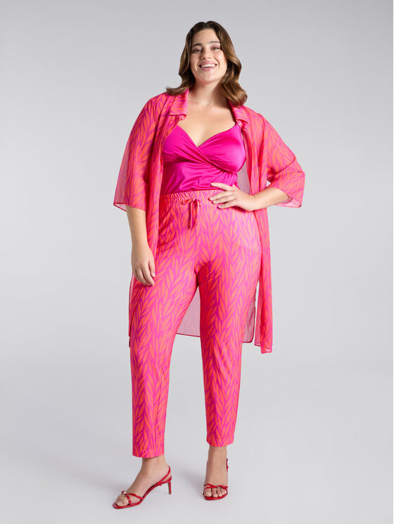 Fiorella Rubino Fiorella Rubino Camicia 5079T001314N019 Rosa Regular Fit