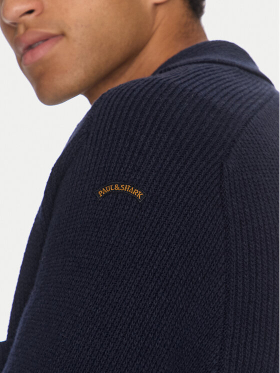 Paul&Shark Paul&Shark Cardigan 14311215 Bleumarin Regular Fit